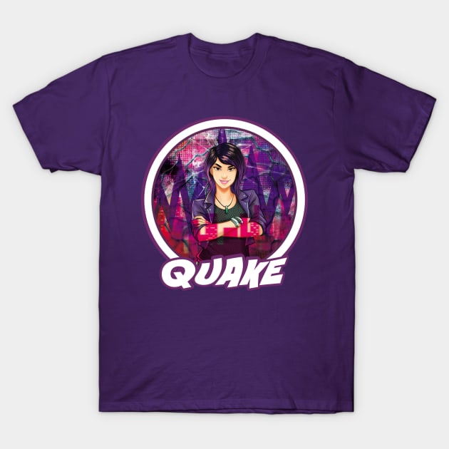 Quake (Marvel Rising) T-Shirt by DaisyTheQuake